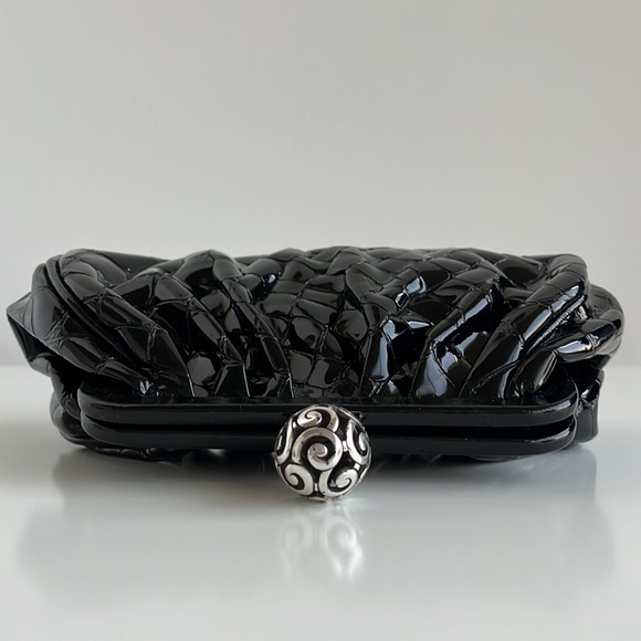 Brighton Patent Embossed Purse with removable chain. - Picture 16 of 16